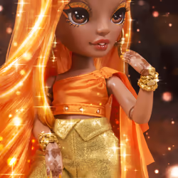 Rainbow High CORE Fashion Doll- Meena Fleur (Saffron) - Additional view 8