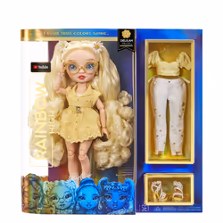Rainbow High CORE Fashion Doll- Delilah Fields (Buttercup), Fashion doll, Female, 6 yr(s), Boy/Girl, 280 mm, Multicolour