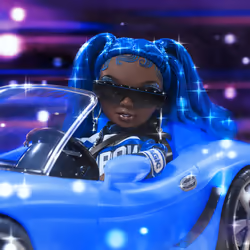 Rainbow High CORE Fashion Doll- Coco Vanderbalt (Cobalt) - Additional view 7