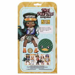 Na! Na! Na! Surprise 2-in-1 Fashion Doll and Purse Glam Series 2- Mallory Duckington (Mallard Duck) - Additional view 4