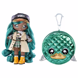 Na! Na! Na! Surprise 2-in-1 Fashion Doll and Purse Glam Series 2- Mallory Duckington (Mallard Duck) - Additional view 5