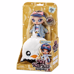 Na! Na! Na! Surprise Surprise 2-in-1 Fashion Doll and Purse Glam Series 2- Erika Featherton (Eagle), Fashion doll, Female, 5  ...