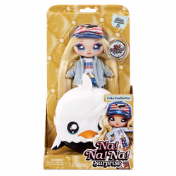 Na! Na! Na! Surprise Surprise 2-in-1 Fashion Doll and Purse Glam Series 2- Erika Featherton (Eagle)