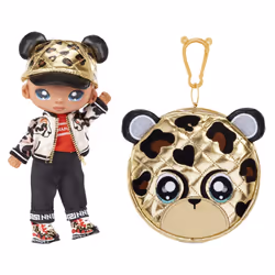 Na! Na! Na! Surprise 2-in-1 Fashion Doll and Purse Glam Series 2- Gianni Wilde (Cheetah Boy) - Additional view 5