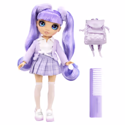 Rainbow High Junior High Fashion Doll - Violet Willow (Purple) - Additional view 5