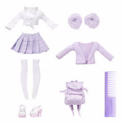 Rainbow High Junior High Fashion Doll - Violet Willow (Purple) - Additional view 7