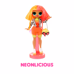 L.O.L. Surprise! OMG Core Doll Series- Neonlicious, Fashion doll, Female, 4 yr(s), Girl, 254 mm, Multicolour