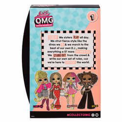 L.O.L. Surprise! OMG Core Doll Series- Neonlicious