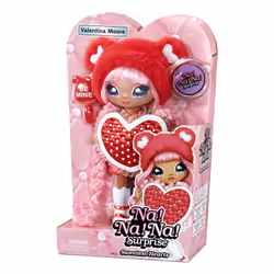Na! Na! Na! Surprise Sweetest Hearts Doll- Valentina Moore (Red), Fashion doll, Female, 5 yr(s), Girl, 190 mm, Multicolour
