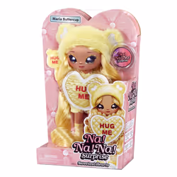 Na! Na! Na! Surprise Sweetest Hearts Doll- Maria Buttercup (Yellow), Fashion doll, Female, 5 yr(s), Girl, 190 mm, Multicolour