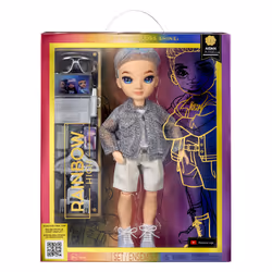 Rainbow High Purple Fashion Doll- Aidan Russell, Fashion doll, Male, 4 yr(s), Boy/Girl, Multicolour