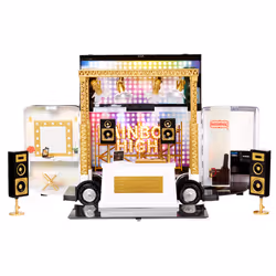 MGA Entertainment Rainbow Vision World Tour Bus & Stage, Doll playset, 6 yr(s), Light effects