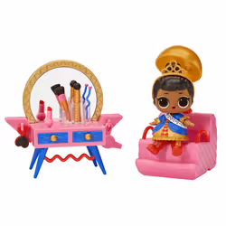 L.O.L. Surprise! HOS Furniture Playset with Doll S2 Asst in PDQ, Mini doll, Female, 4 yr(s), Boy/Girl, 76 mm, Assorted colour ...