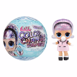 L.O.L. Surprise! Glitter Color Change Doll Asst in PDQ, Mini doll, Female, 4 yr(s), Boy/Girl, 76 mm, Multicolour