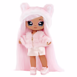 Na! Na! Na! Surprise 3-in-1 Backpack Bedroom Series 3 Playset- Pink Kitty