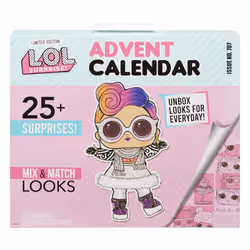 L.O.L. Surprise! Advent Calendar, Mini doll, Female, 4 yr(s), Boy/Girl, 76 mm, Multicolour