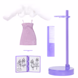 Rainbow High Fantastic Fashion Playset- Violet Willow – Purple Doll - Additional view 6