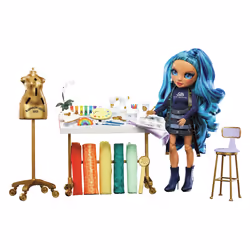 Rainbow High Dream & Design Fashion Studio Playset + Skyler Doll