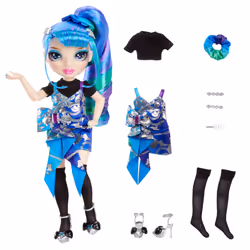 Rainbow High Junior High Special Edition Holly De'Vious (Blue), Fashion doll, Female, 4 yr(s), Girl, 230 mm, Multicolour