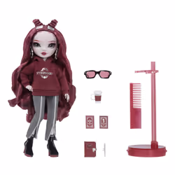 MGA Entertainment Shadow High Fashion Doll - SCARLET ROSE (Maroon), Fashion doll, Female, 5 yr(s), Boy/Girl, Multicolour