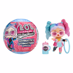 L.O.L. Surprise! All Star Sports Gymnastics in PDQ, Mini doll, Female, 4 yr(s), Boy/Girl, 76.2 mm, Assorted colours