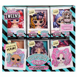 L.O.L. Surprise! L.O.L. Surprise Tweens Surprise Swap Styling Head Asst in PDQ, Makeup/Styling doll head, Female, 4 yr(s), Bo ...