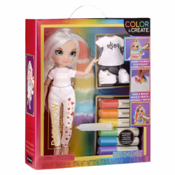 Rainbow High Color & Create Fashion Doll- Character 1 (blue eyes) - Additional view 4