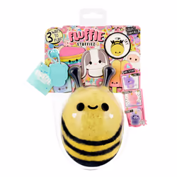 MGA Entertainment Fluffie Stuffiez Small Plush- Bee/ Lady Bug, Toy bee, 4 yr(s)