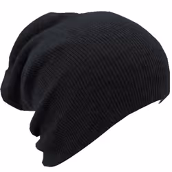 Parts Expres Ski Snowboard Ribbed Beanie Black One Size