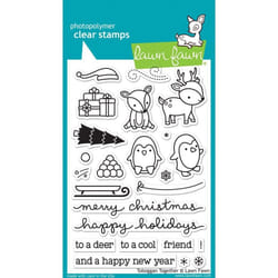 Lawn Fawn Clear Stamps Toboggan Together