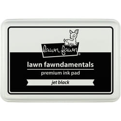 Lawn Fawn Premium Ink Pad-Jet Black