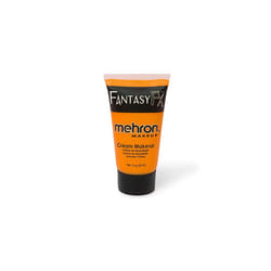 Mehron Makeup Fantasy FX Cream Makeup | Water Based Halloween Makeup | Orange Face Paint & Body Paint For Adults 1 fl oz (30ml) (ORANGE)