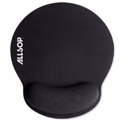 Allsop 30203, Black, Monochromatic, Wrist rest