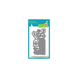 Lawn Fawn Dies - Scalloped Treat Box Winter House Add-On (LF1488)