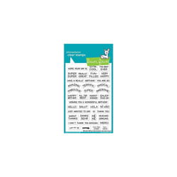 Lawn Fawn Clear Stamps - Reveal Wheel Sentiments (LF1701)