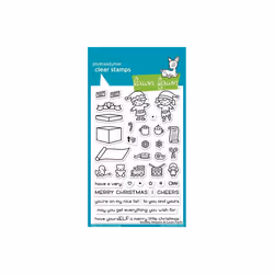 Lawn Fawn LF1767 Holiday Helpers Clear Stamp