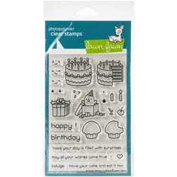 Lawn Fawn Clear Stamps 4"X6" - Birthday Before 'n Afters