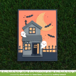 Lawn Fawn Cuts Die Build A House Halloween