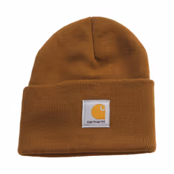 Carhartt Men's Knit Cuffed Beanie  Brown  One Size