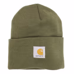 Carhartt Mens A18 Stretchable Rib Knit Acrylic Watch Beanie Hat - Black, One Size - Additional view 5
