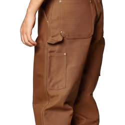 Carhartt Men's Firm Duck Double-Front Work Dungaree Pant - 34W x 32L -