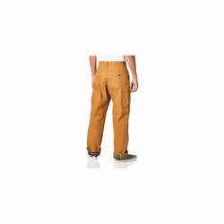 Carhartt Men's Loose Fit Washed Duck Flannel-Lined Utility Work Pant