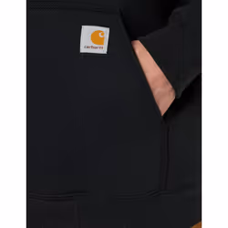 CarharttmensLoose Fit Midweight Full-Zip SweatshirtBlackLarge - Additional view 4