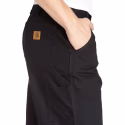 Carhartt Men's Washed Duck Work Dungaree Pant  Black  33W X 30L