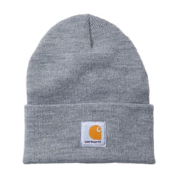 Carhartt Men's Knit Cuffed Beanie  Heather Grey  One Size