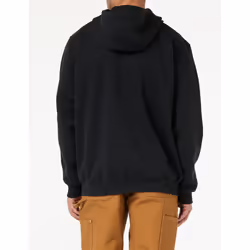 Carhartt Men's Loose Fit Midweight Full-Zip Sweatshirt  Black  XX-Larg