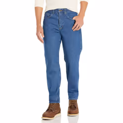 Carhartt Men's Relaxed Fit Heavyweight 5-Pocket Tapered Jean  Dark Stone  30 x 32