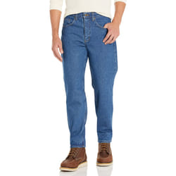 Carhartt Men's Relaxed Fit Heavyweight 5-Pocket Tapered Jean  Dark Stone  30 x 32