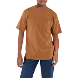 carhartt Mens Loose Fit Heavyweight Short-Sleeve Pocket T-Shirt closeo