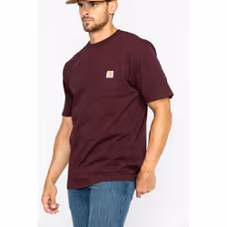 CarharttmensLoose Fit Heavyweight Short-Sleeve Pocket T-ShirtPort3X-La
